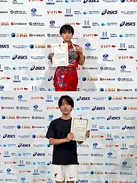 男子　槍術　第2位　全日本武術太極拳選手権大会　片山佑丞