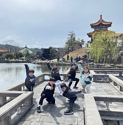 鳥取　趙燕園　中国武術　徳島武術太極拳チーム