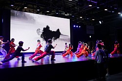 大阪関西万博　EXPO2025 リハーサル　徳島武術太極拳チーム　カンフー